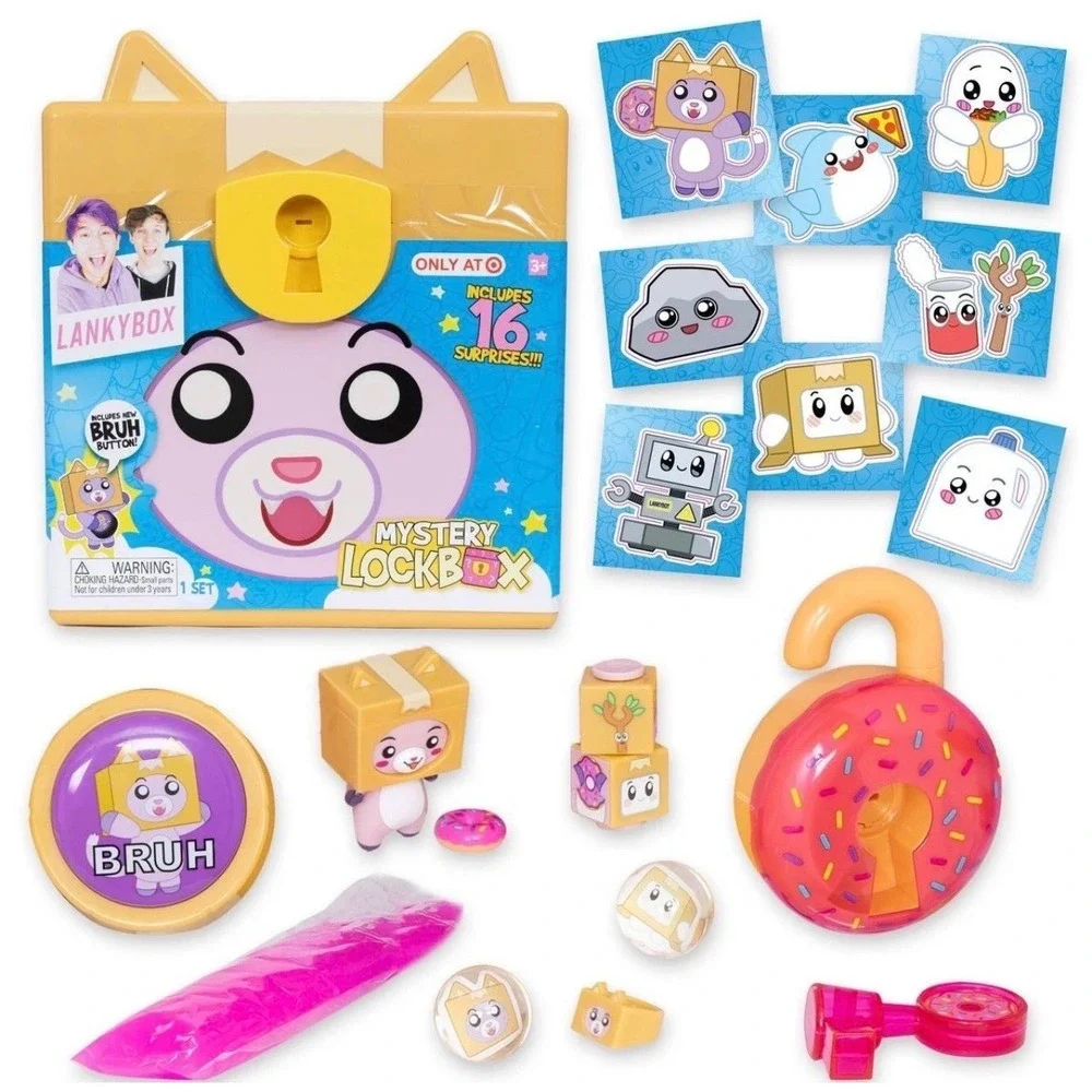 2025 LankyBox Mystery Lockbox Minis Blind Box Includes 16 Surprises! Age 3+